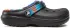 Šľapky Crocs - Classic Lined Spray Dye Clog K 208081 Noir/Multi/Rayures