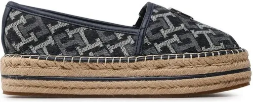 Espadrilky Tommy Hilfiger - Th Monogram Denim Espadrille FW0FW06934 Denim Monogram 0G4