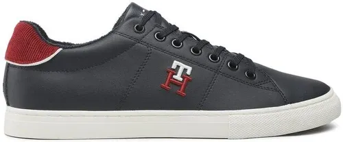 Sneakersy Tommy Hilfiger - Core Vulc Varsity Monogram FM0FM04350 Desert Sky DW5