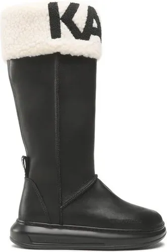 Čižmy Karl Lagerfeld - KL44580 Black Lthr