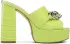 Šľapky Guess - Xanthe FL5XAN PEL03 GREEN