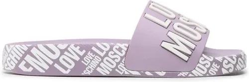 Šľapky LOVE MOSCHINO - JA28112G1GI17651 Lilla/Logo Bianco