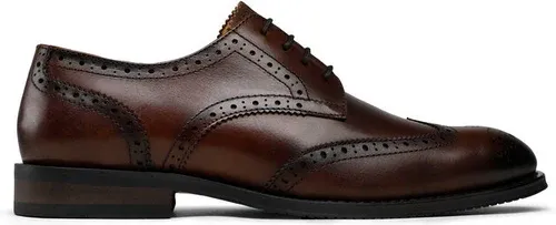 Poltopánky Gino Rossi - FABIANO-01 122AM Chocolate Brown