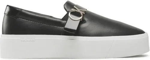 Sneakersy Calvin Klein - Flatform Cup Slip On W/Hw HW0HW01516 Ck Black BEH