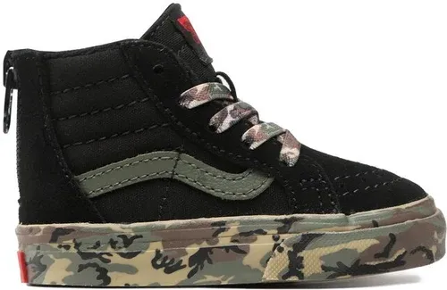 Sneakersy Vans - Sk8-Hi Zip VN000XG5BM81 Camo Sidewall Black