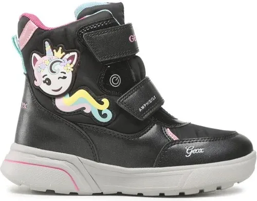 Snehule Geox - J Sveggen G.B Abx A J268AA 0FUNF C9240 S Black/Multicolor