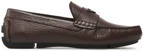 Mokasíny Emporio Armani - X4B124 XF665 00214 Dark Brown