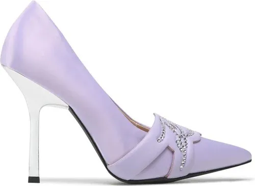 Lodičky KARL LAGERFELD - KL30919T Lilac Satin