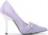 Lodičky KARL LAGERFELD - KL30919T Lilac Satin