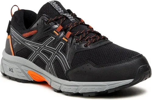 Topánky ASICS - Gel-Venture 8 Waterproof 1011A825 Black/Shocking Orange 004