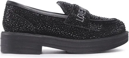 Loafers LOVE MOSCHINO - JA10044G1GIGA000 Nero