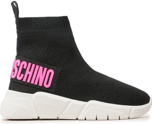 Sneakersy LOVE MOSCHINO - JA15493G1GIZF00A Nero/Fuxia