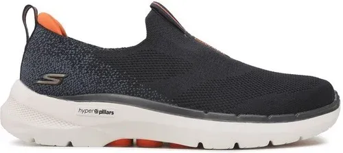 Poltopánky Skechers - Go Walk 6 216202/NVOR Navy/Orange