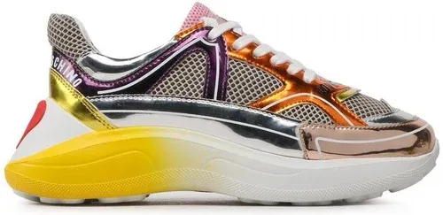 Sneakersy LOVE MOSCHINO - JA15016G1GIQ101C Mix Perl/Acc/Ara