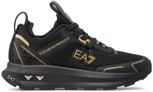 Sneakersy EA7 Emporio Armani - X8X089 XK234 S386 Triple Black/Gold Eb