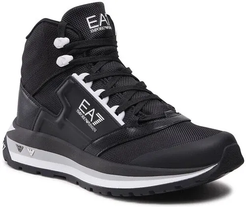 Šnurovacia obuv EA7 Emporio Armani - X8Z036 XK293 A120 Black/White
