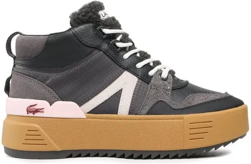 Sneakersy Lacoste - L002 Wntr Mid 2221 Sfa 7-44SFA00701J1 Blk/Pnk