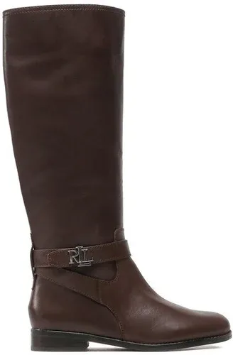 Čižmy vo vojenskom štýle Lauren Ralph Lauren - Brittaney 802876148003 Brown