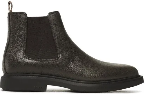 Členková obuv s elastickým prvkom Boss - Larry 50487730 10247993 01 Dark Brown 201