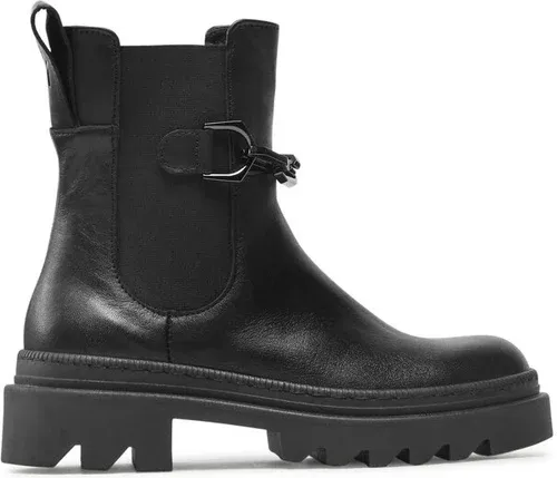 Členková obuv s elastickým prvkom Nessi - 22357 Czarny 1