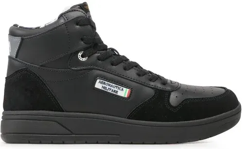 Sneakersy Aeronautica Militare - 222SC226PL178 Nero 00001