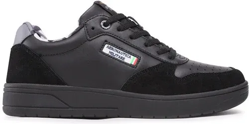 Sneakersy Aeronautica Militare - 222SC225PL178 Nero 00001
