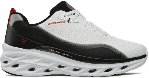 Sneakersy Skechers - Midio 232636/WBRD White/Black/Red