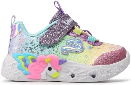 Sneakersy Skechers - Twilight Dream 302681N/PRMT Purple Multi