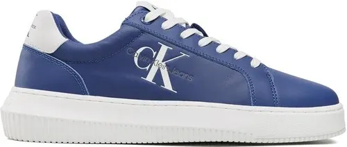 Sneakersy Calvin Klein Jeans - Chunky Cupsole Monologo YM0YM00681 Rich Navy/White 0G2