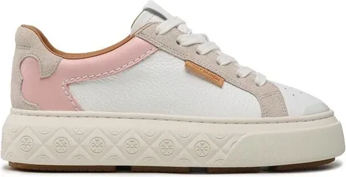 Sneakersy Tory Burch - Ladybug Sneaker 143066 White/Risa/Calcare 650