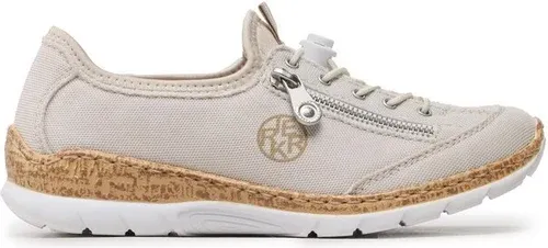 Poltopánky Rieker - N4263-81 Weiss