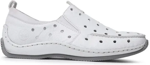 Poltopánky Rieker - L1732-80 Weiss