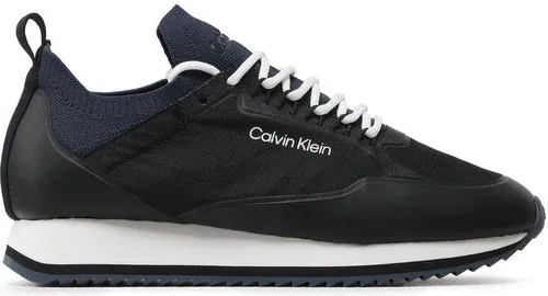 Sneakersy Calvin Klein - Low Top Lace Up Nylon HM0HM00921 Black/Navy 0GL