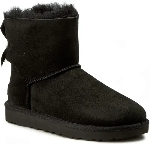 Topánky UGG - W Mini Bailey Bow II 1016501 W/Blk