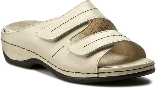 Šľapky BERKEMANN - Daria 01002 Creme 109